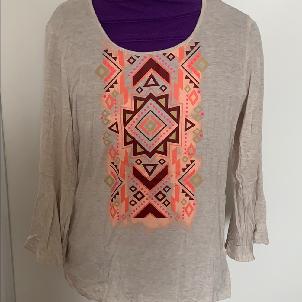 JUSTICE LONG SLEEVE SHIRT
